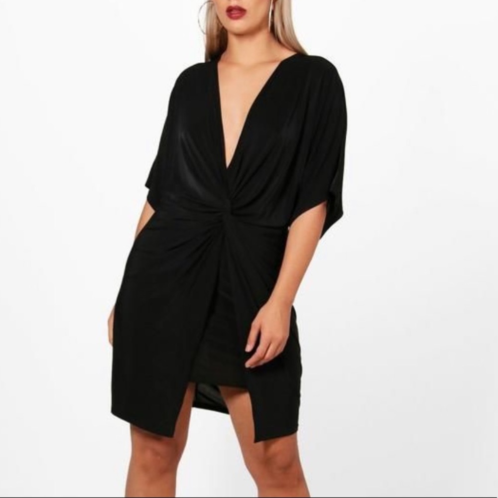 BLACK Boohoo dress